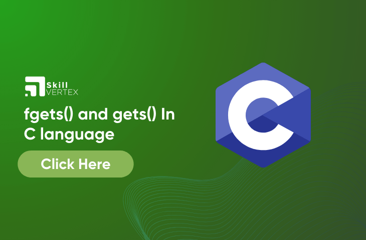 fgets() and gets() In C language