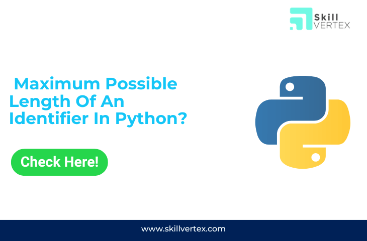 Maximum Possible Length Of An Identifier In Python?