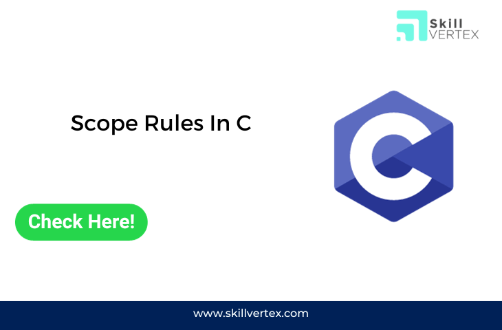 Scope Rules In C